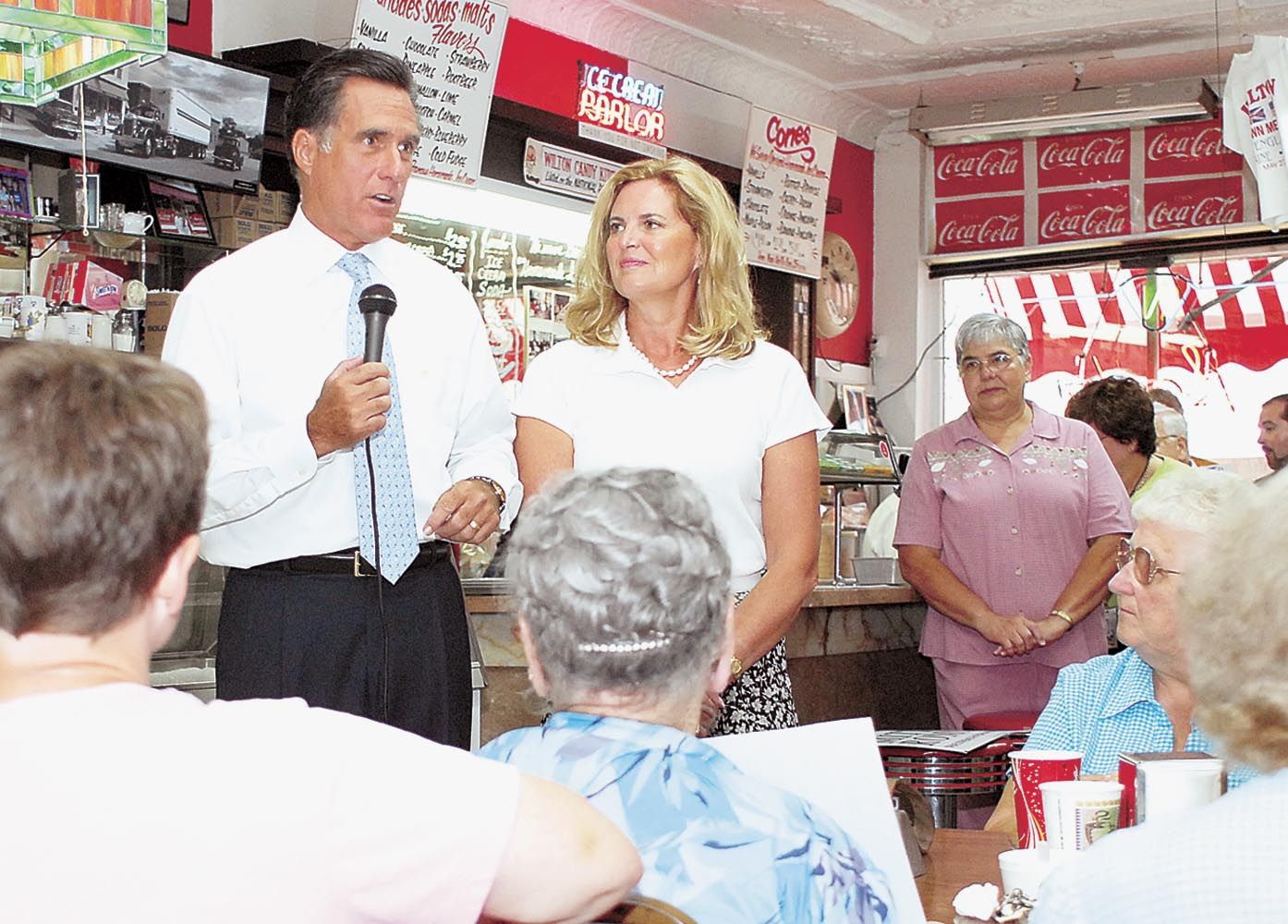 Mitt Romney-Wilton Candy Kitchen